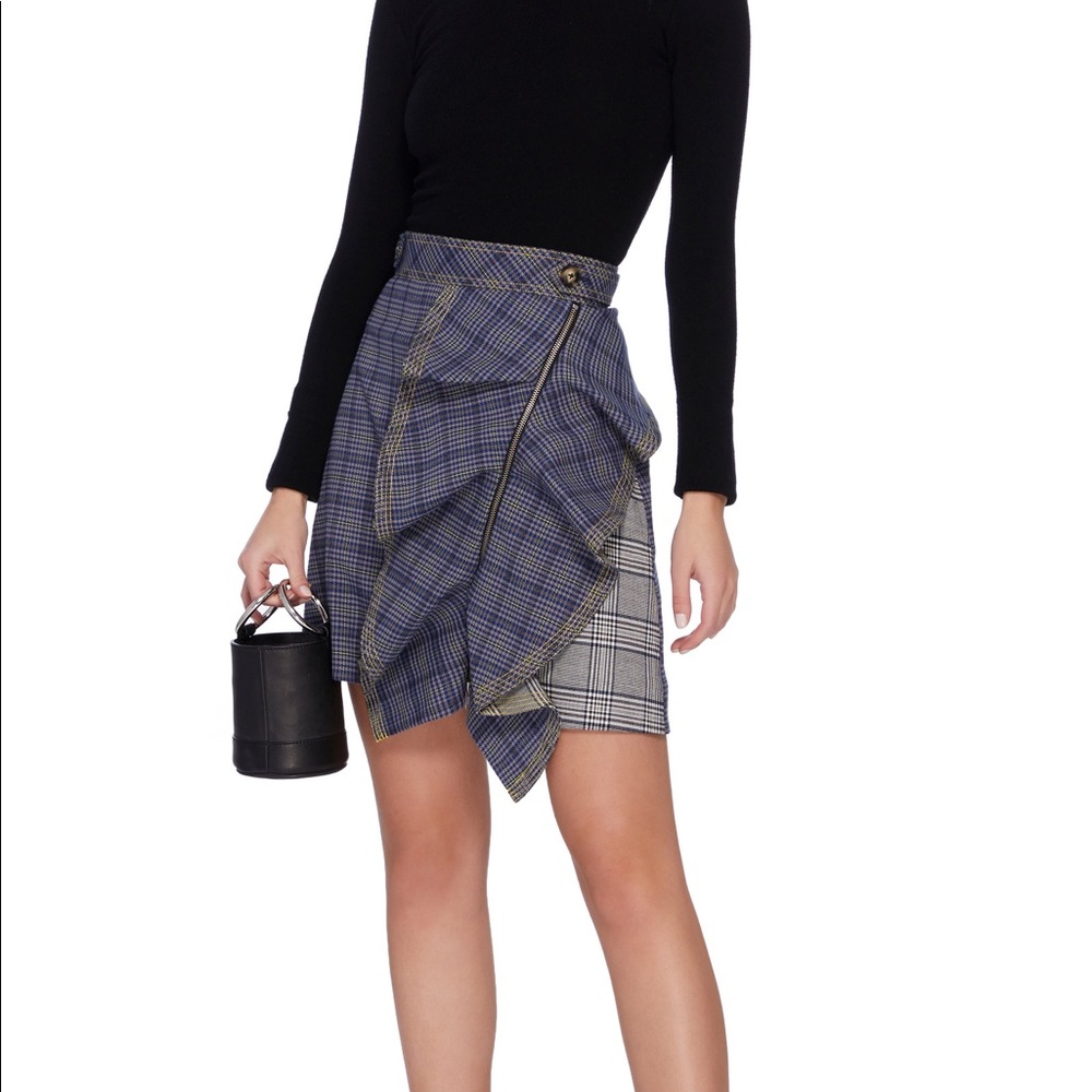 Self-Portrait Ruffle Flounce Skirt